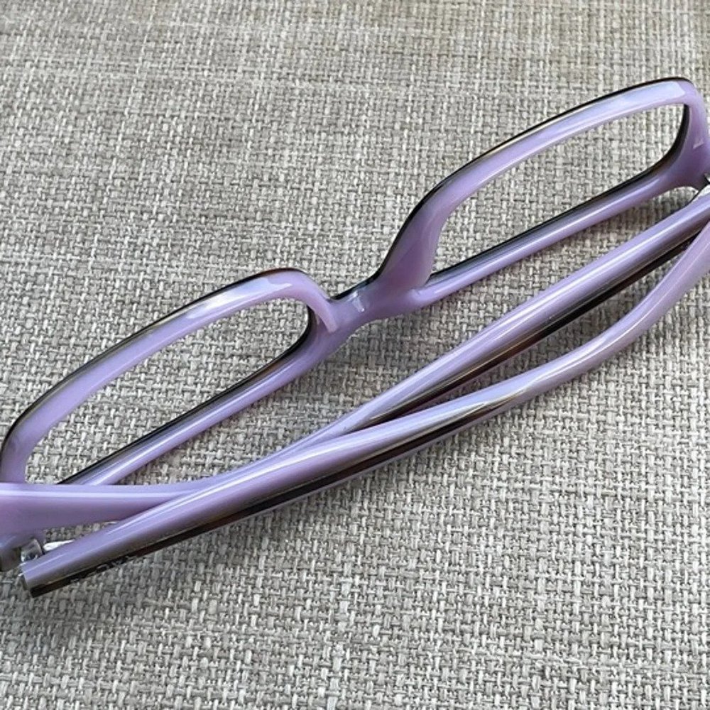 Ralph Lauren Eyeglasses Frame Brown/Lilac Glasses RA7045 52[]16 135 - Picture 7 of 12